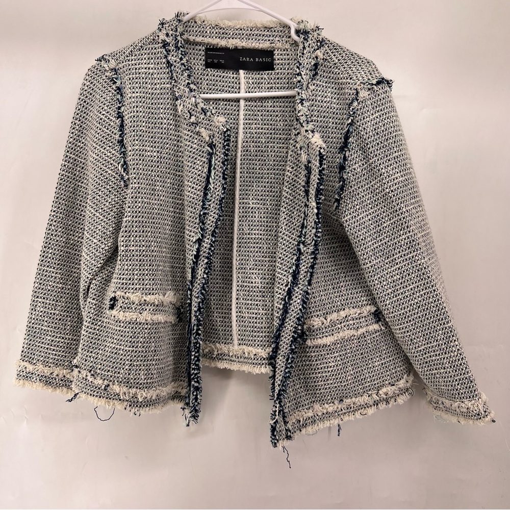 Zara basic Xl Womens long sleeve blazer jacket